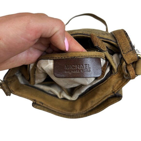 Michael Kors Brown Crossbody Purse - Picture 4 of 5